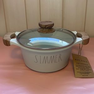 NWT 3qt Casserole w/Lid Rae Dunn “Simmer”